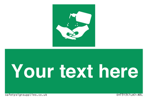 Custom Safe Condition Hand sanitiser